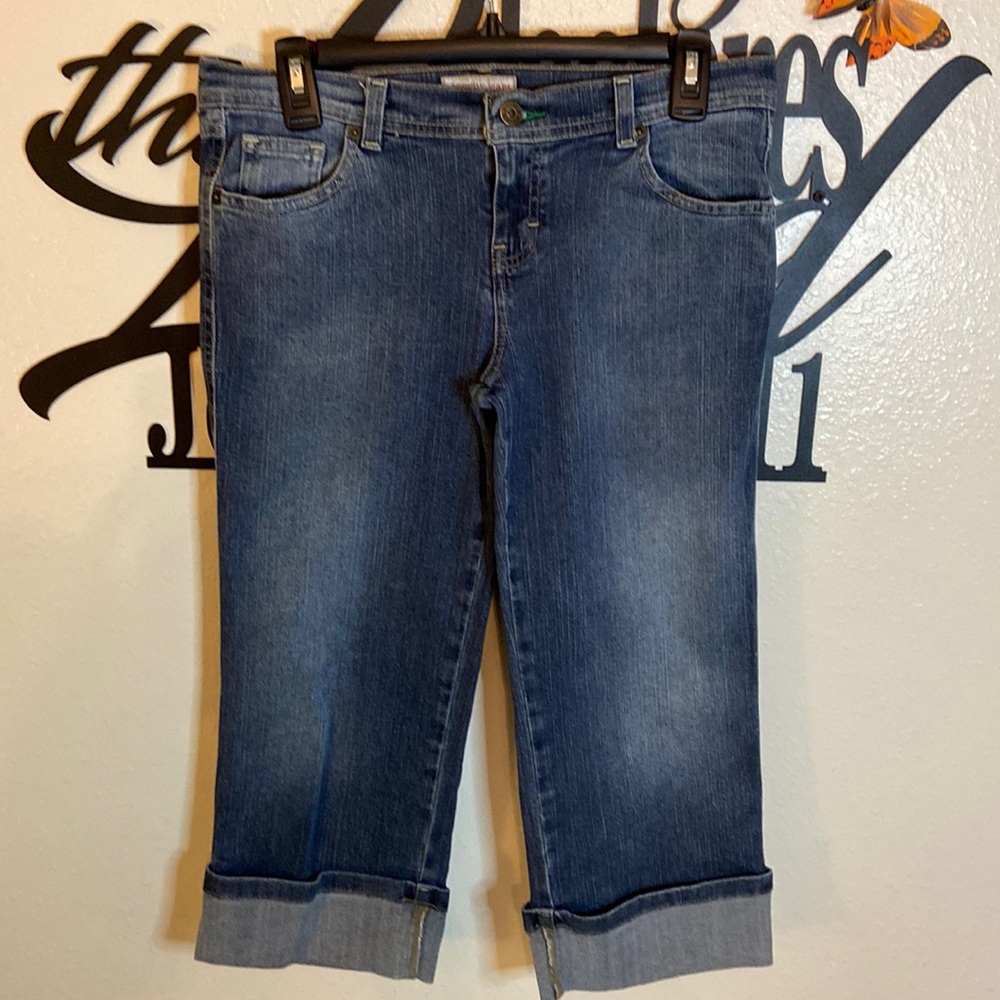 Tommy Cropped Cuffed Jeans